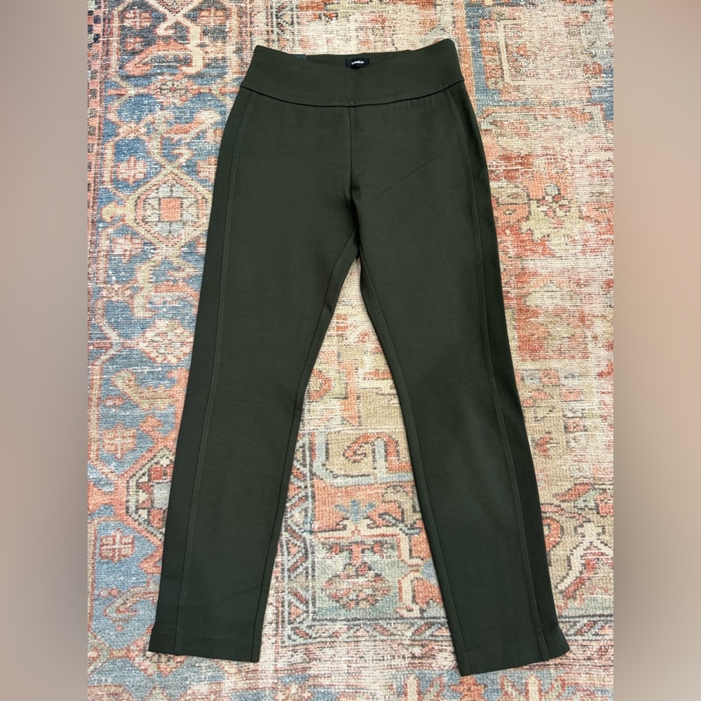 Womens Express Ponte Dress Pants Leggings sz XS NWT